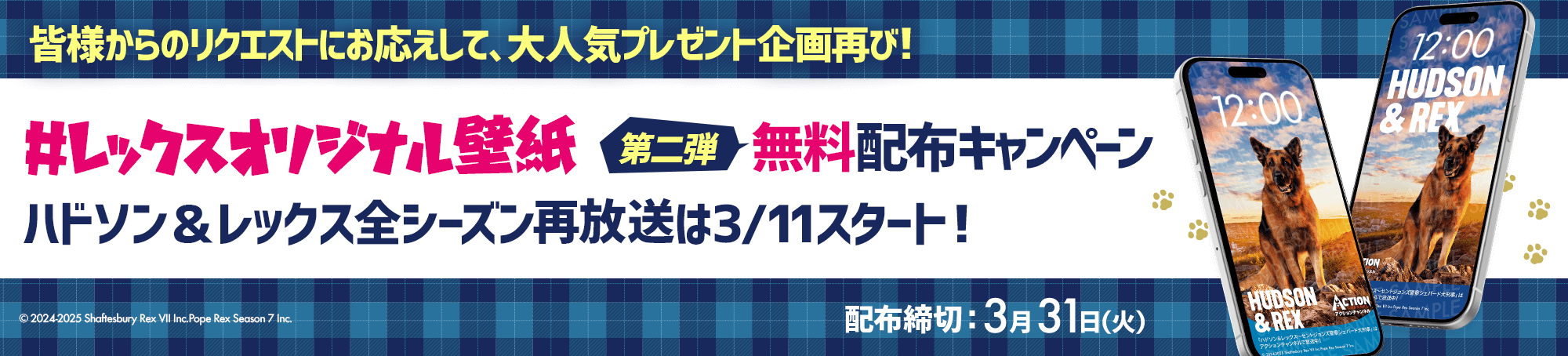 ＃レックスオリジナル壁紙 無料配布キャンペーン 第2弾！
